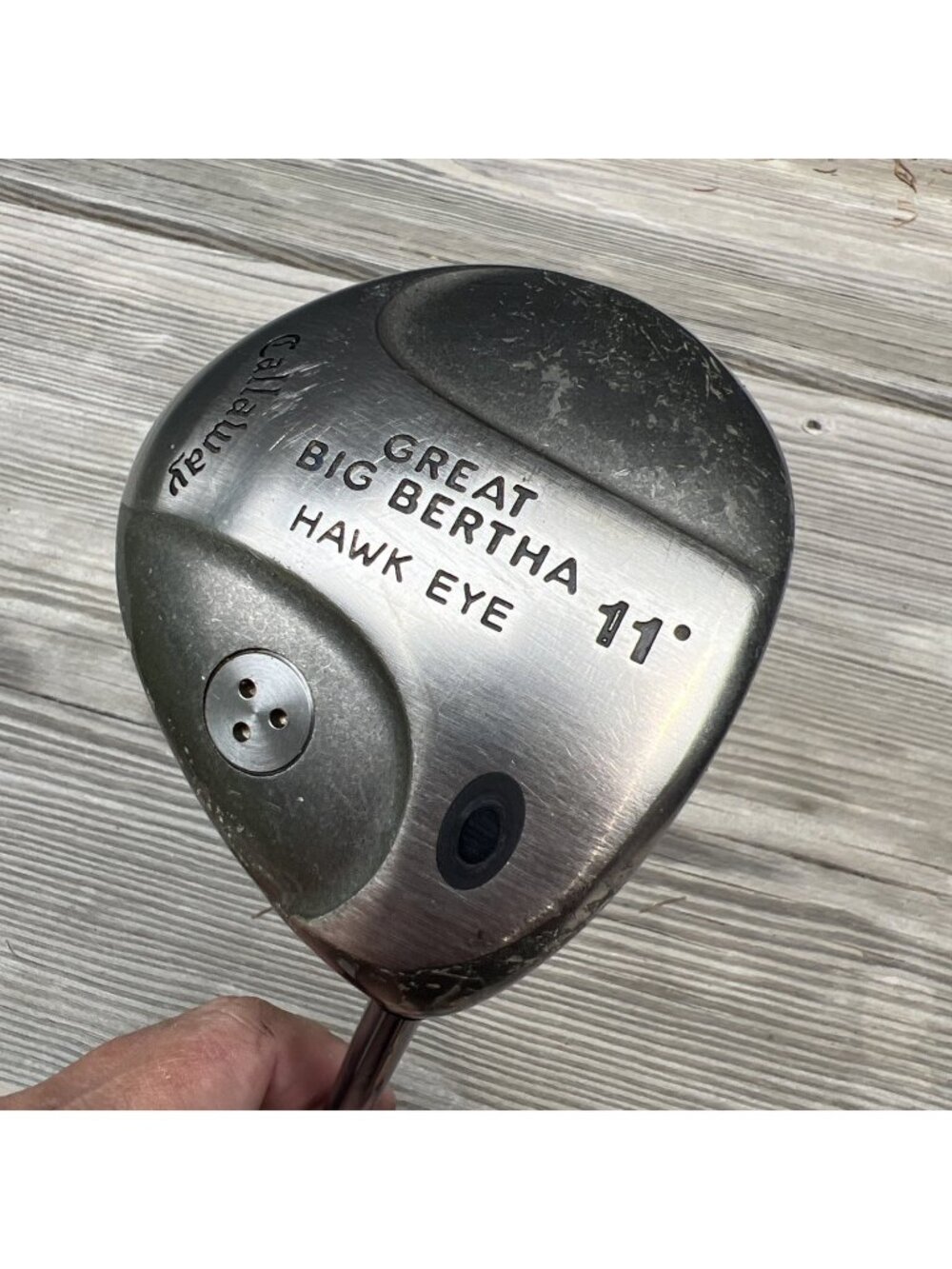 CALLAWAY Great Big Bertha Hawk Eye UL 11° RH Driver Reg Flex Graphite 46.5